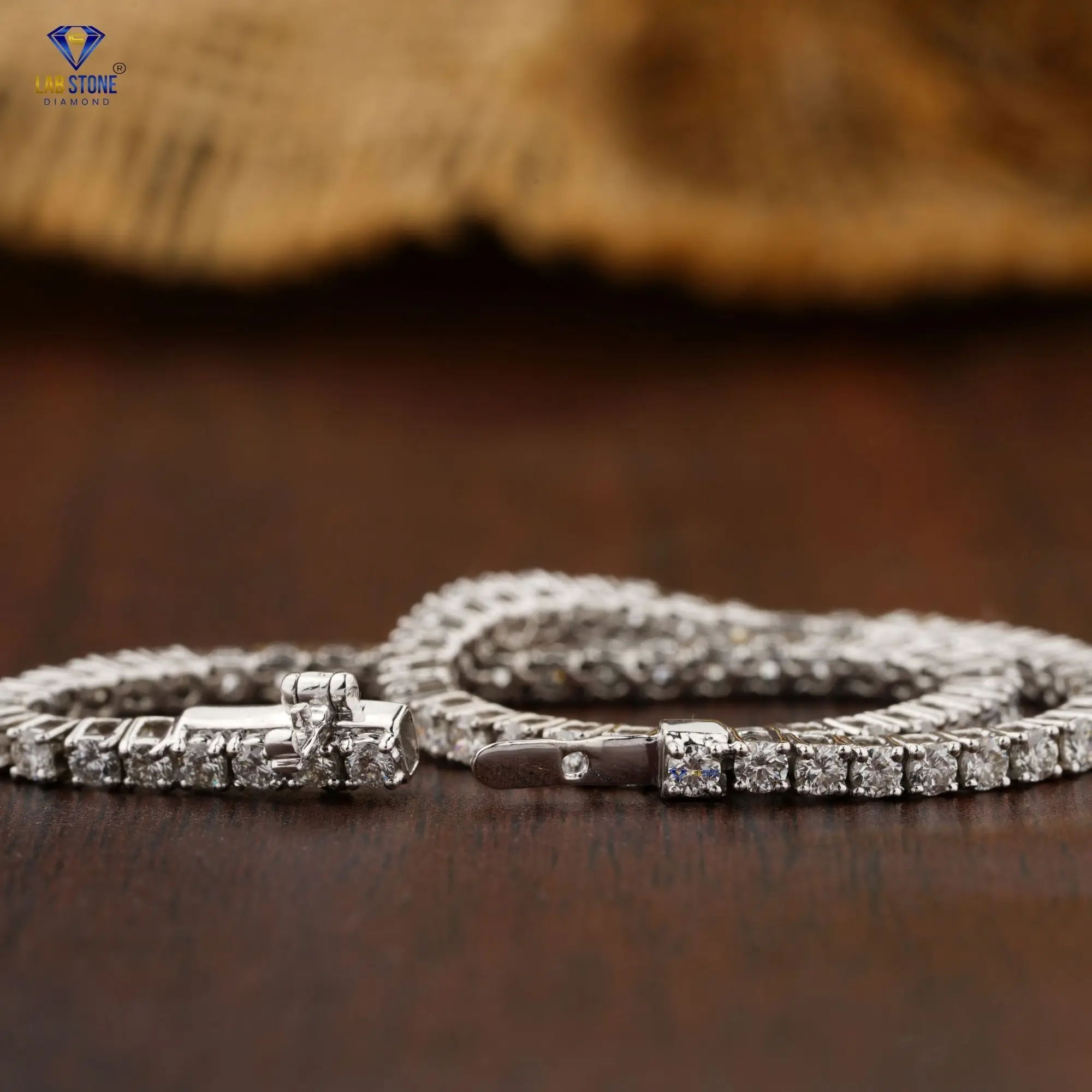 1.80 CT Round Brilliant Cut Diamond  Tennis Bracelet 18k White Gold  Cvd/Hpht Diamond | Jewelry