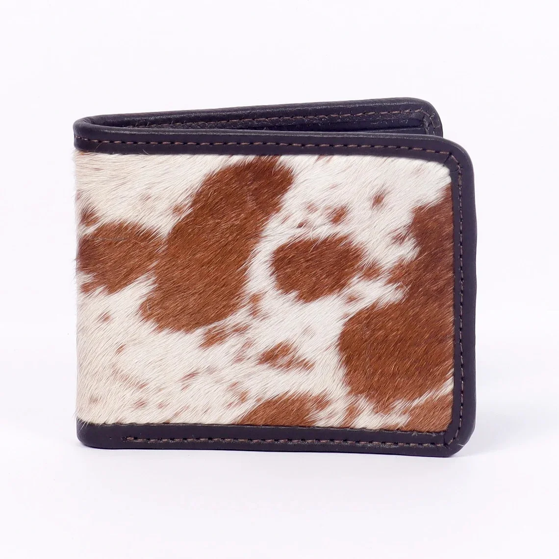 OEM Services Wholesale Price 2024 New Fashion Cow Hair On Wallets For Mens Hot Selling Mens Cow Hair On Wallets