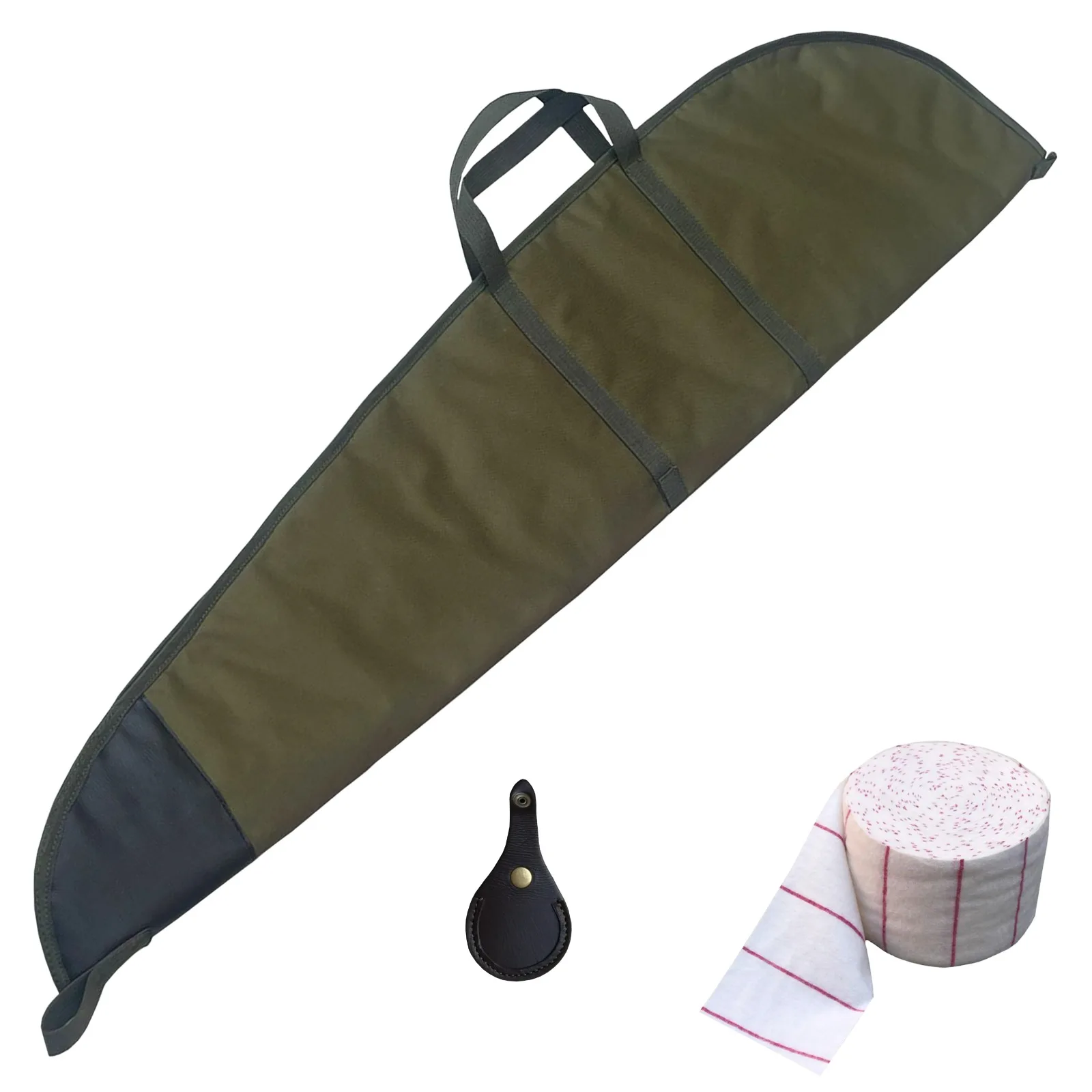 Air Gun Case Carry Bag | with Toe PAD | with Cleaning Cloth Patches