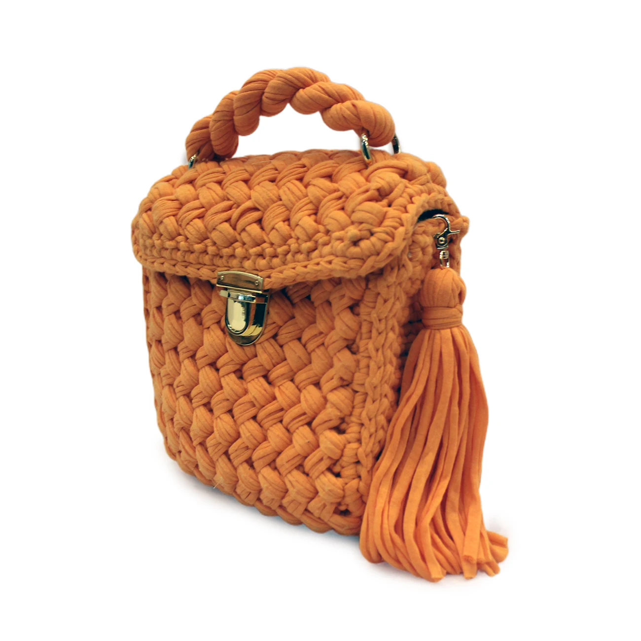 Premium Hand Knitting Crochet Bag Woman Handbags