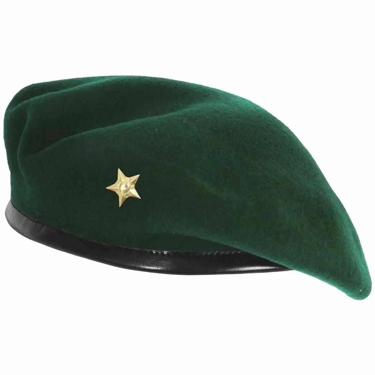 Wholesale Custom Badge Berets Custom Embroidered  Green Berets Unisex OEM Sale In Pakistan 2023