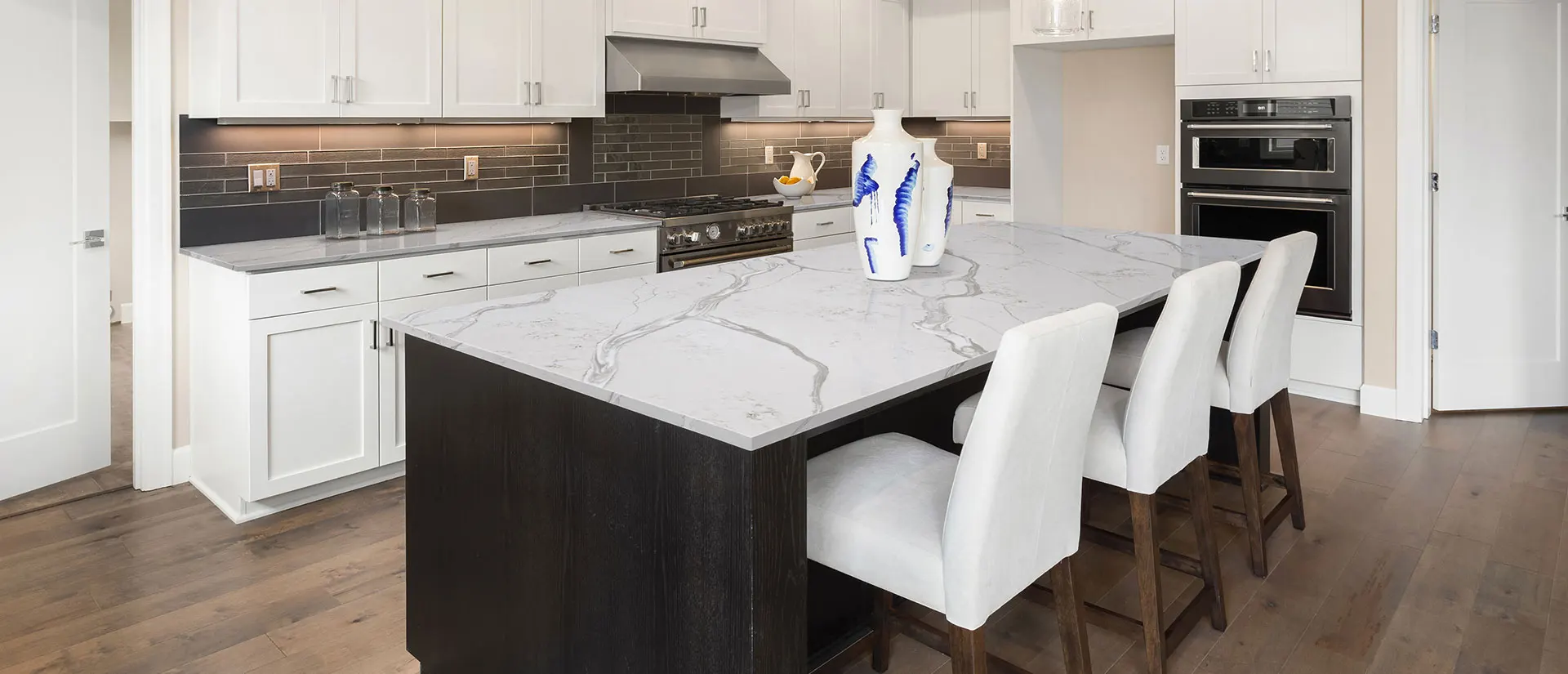 Polished calacatta white artificial stone marble slabs cuarzo quartz