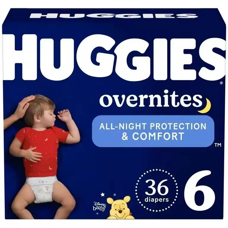 Huggies Overnites Nighttime Diapers, Size 6, 36 Ct Cheap price