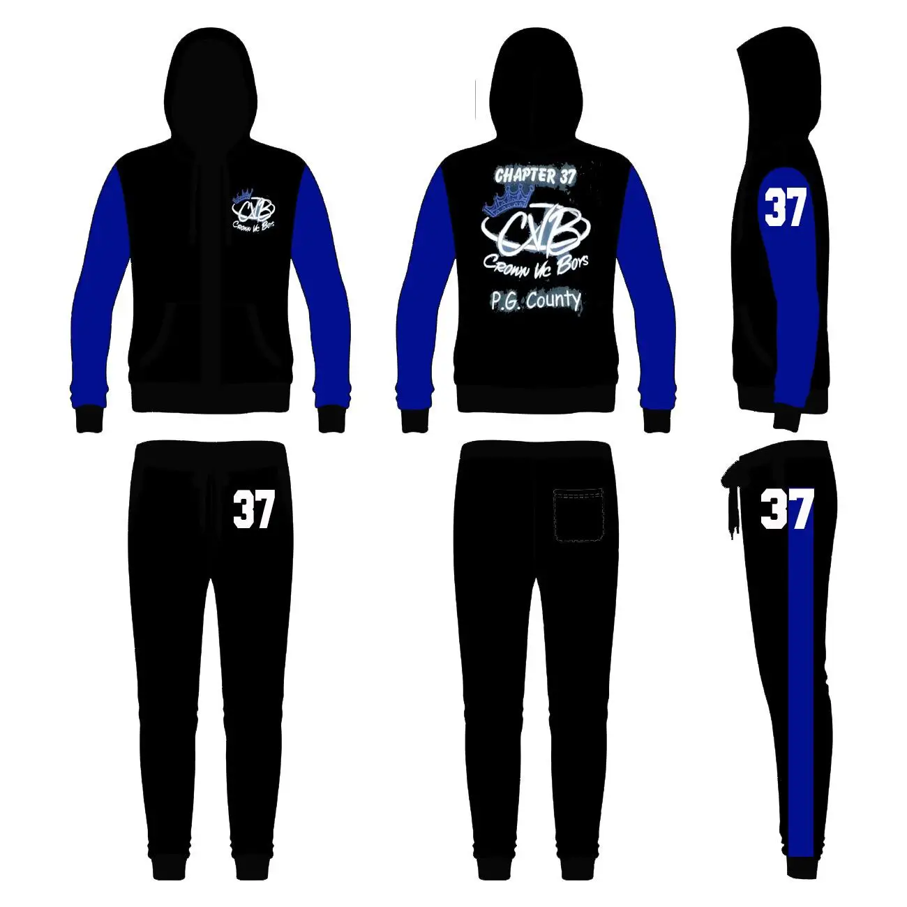 Sportswear Team Tracksuit Hot Sale 100% Cotton Solid Children Autumn Casual Baby Boy Clothing Sets Kids Tracksuits