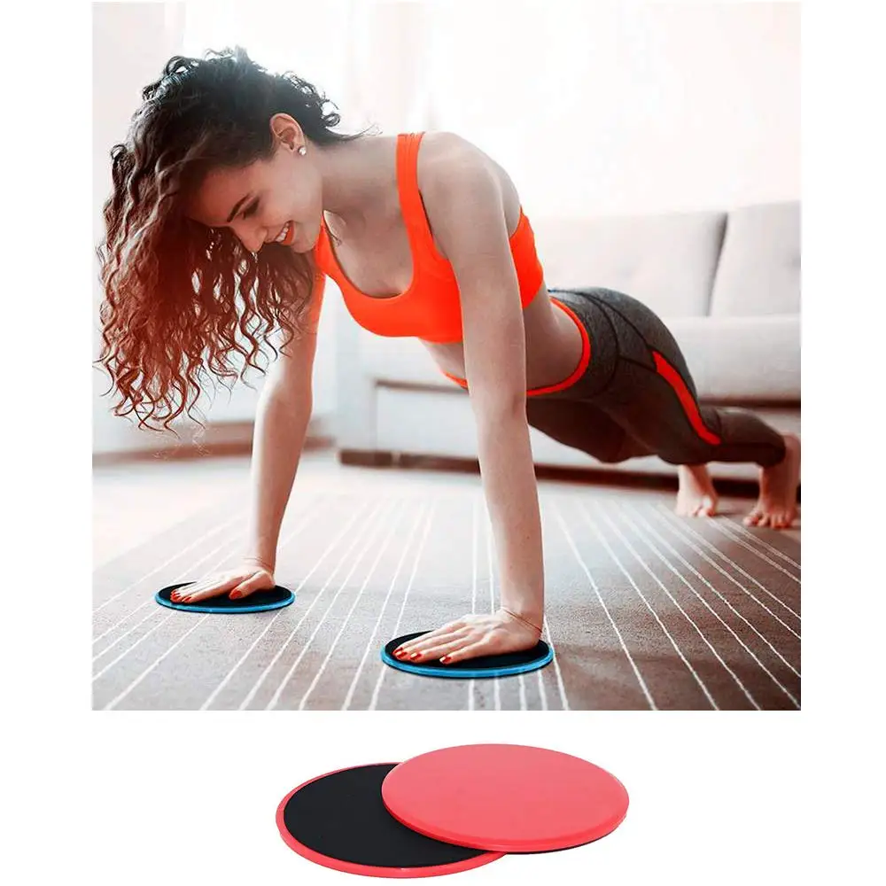 Custom Push-Up Floors Sliding Gym Pilates Gliders Ab Exercise Core Sliders Fitness Workout Gliding Discs