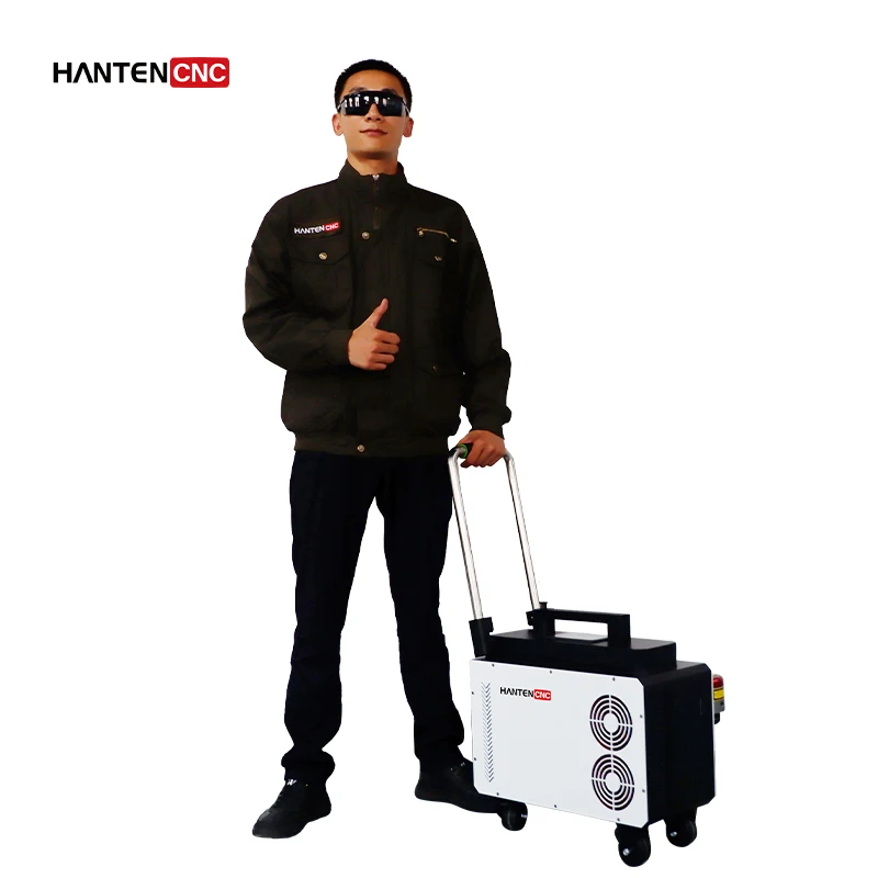 200w rust removal paint metal machine seagull pulse laser cleaning machine for sale