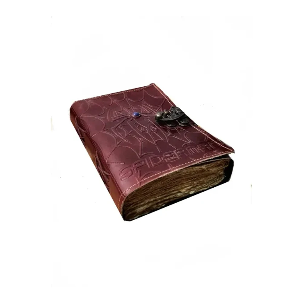 Подарочный винтажный кожаный журнал Marvel Legends Человек-паук, тисненый журнал с логотипом, блокнот для записей для мужчин и женщин