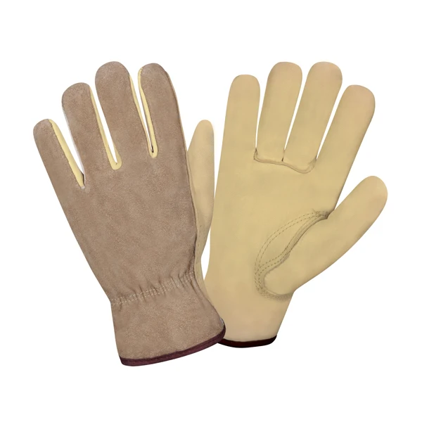 Wholesale Price Cow Hide Grain Leather Standard Quality Driver Gloves With Best Cheap Price