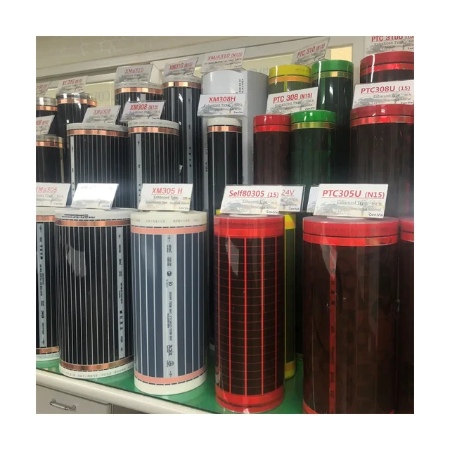 Korea High Quality Heating Foil Floor Heating Film Semi-Permanent Savings on Heating Costs Maintenance-free