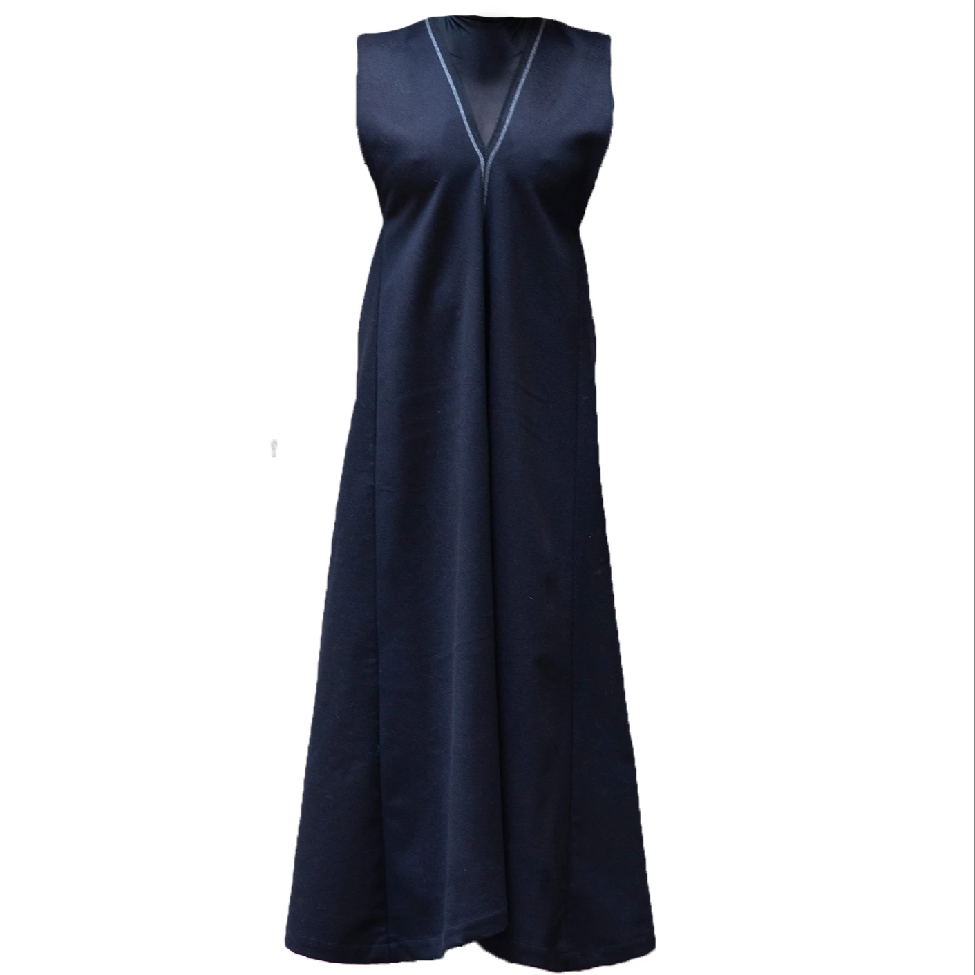 MADE IN ITALY Recycled Wool Maxi Dress