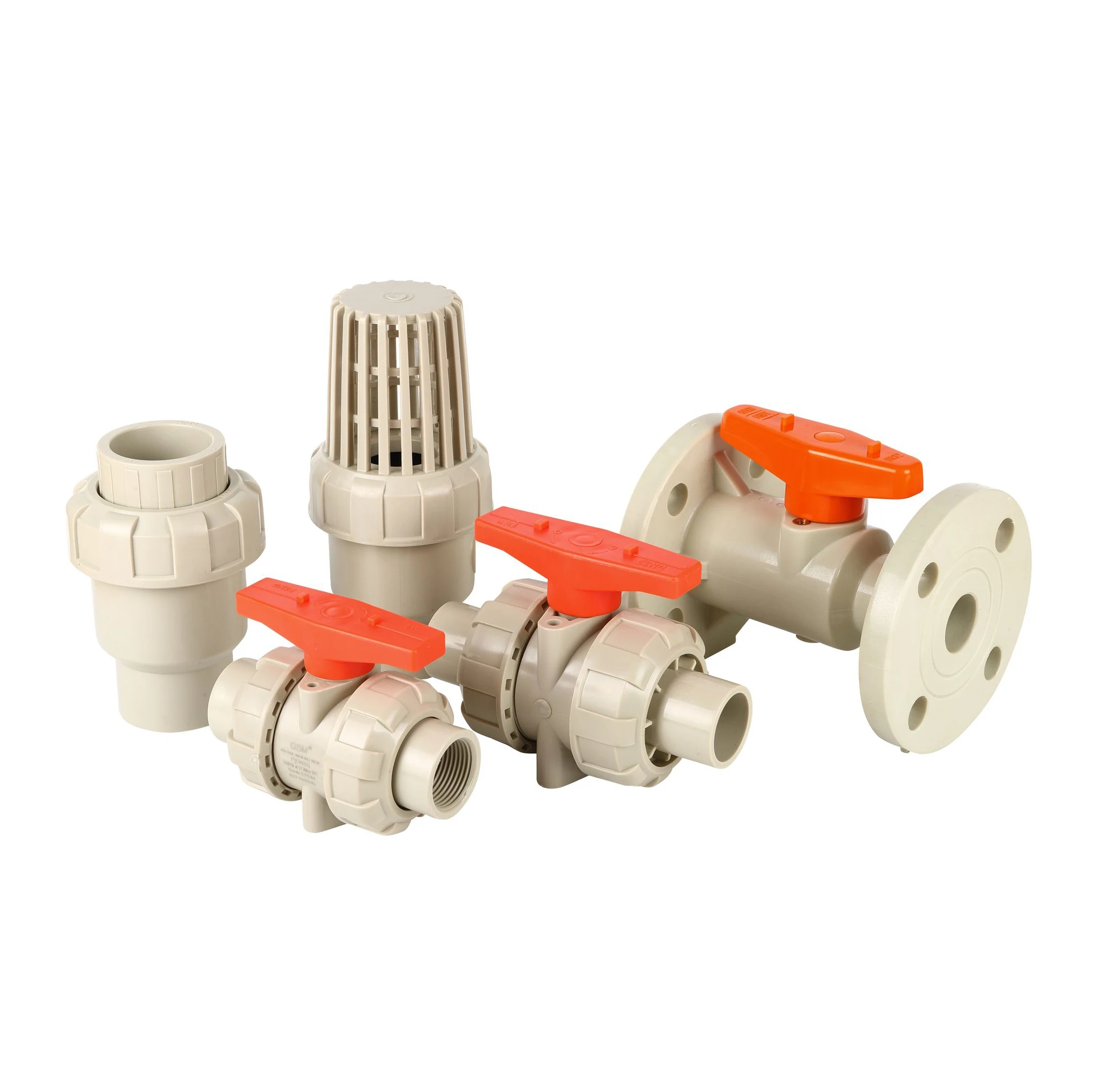 DIN UPVC/CPVC/PPH/PVDF истинный шаровой клапан