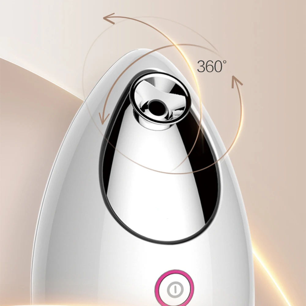 Hot Mist Sprayer Nano Face Spa Ionic Humidifier Steamer Facial Sauna