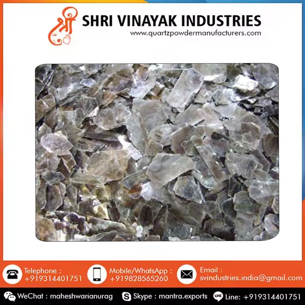 Top Quality Mica Scrap Powder and Flake Patterns for Painting and Electric Industries Price