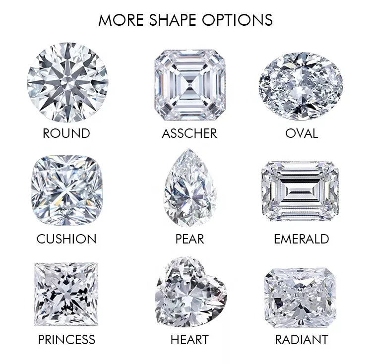 Natural Round Brilliant Cut 0.6 mm to 3.50mm White Polished Loose Diamonds for Gold Jewelry D-F, VVS1-VS2, Excellent Cut