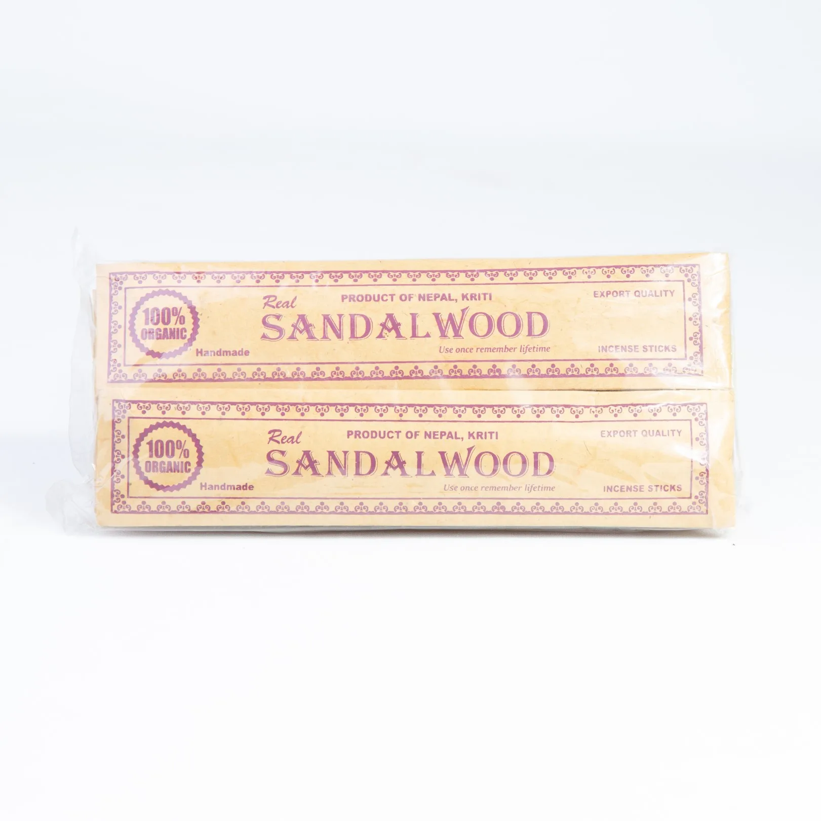 Sandalwood Long Lasting Incense Sticks: Worship God With Spiritual Mind & unsullied Sticks From Himalayas Meditate Pure Heartly