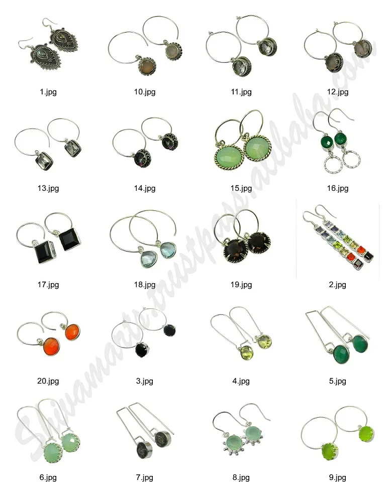 Hot Sale Natural Freshwater Pearl Gemstone Stud Earring Handmade 925 Sterling Silver Jewelry Earrings