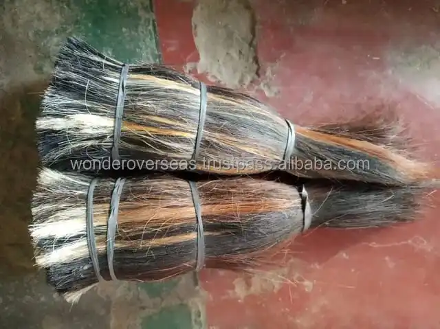 Buffalo Tail Hair For Making Brush And Fiber Products BY WONDER OVERSEAS
