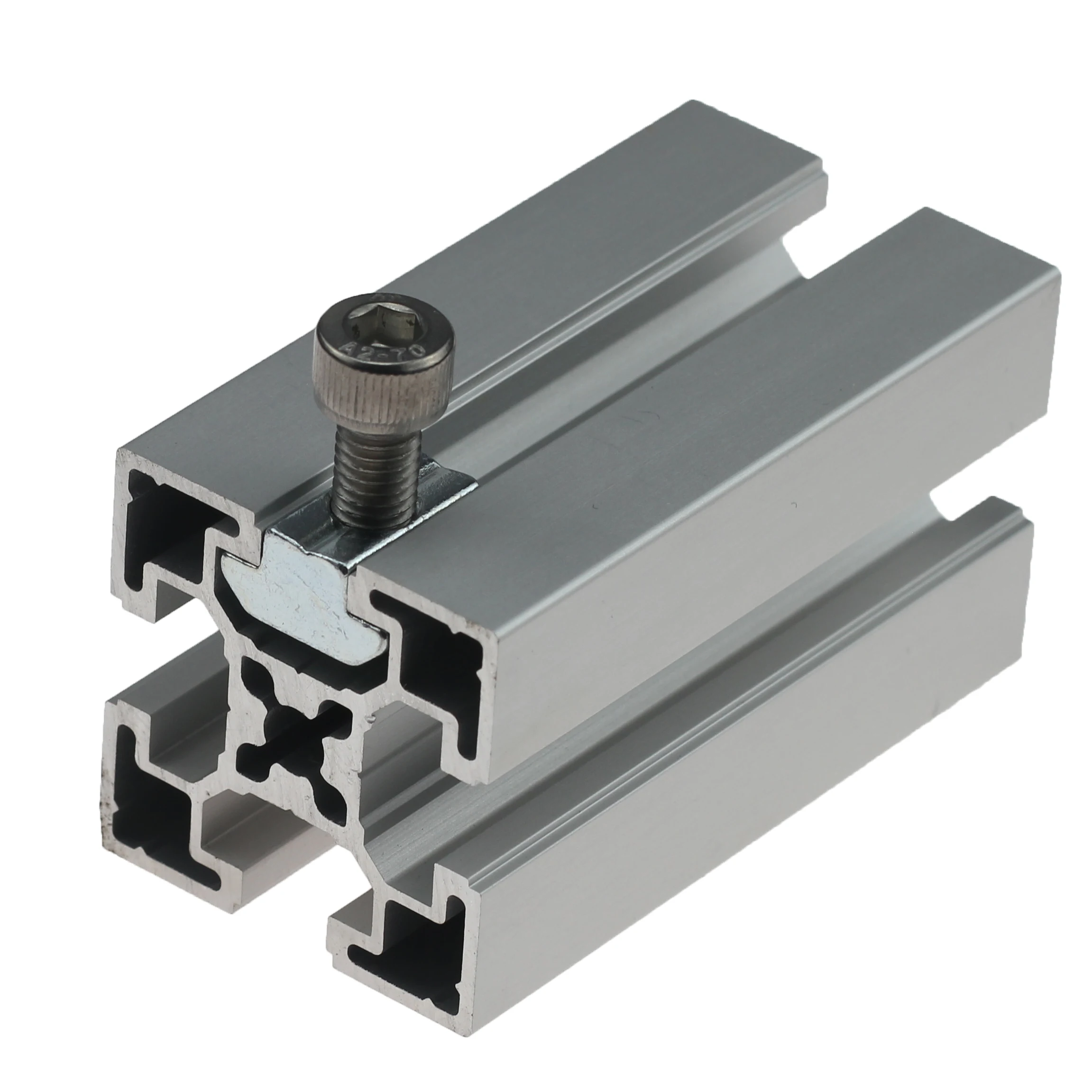 Carbon steel galvanized T-slot nut 19.5 X 10.6 MM, step height 5 MM  Slide nut M8