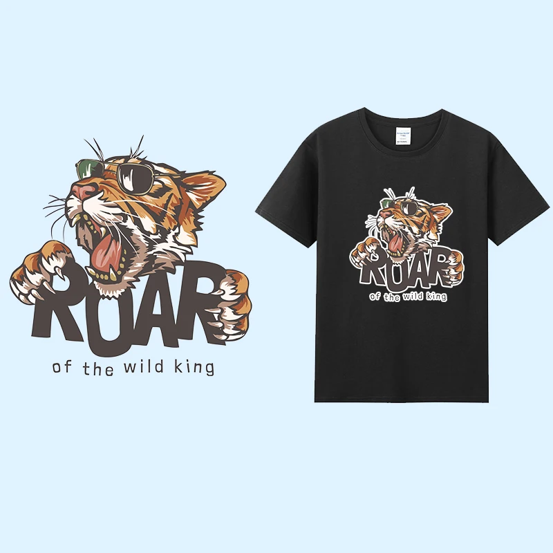 Custom Printing Plastisol Heat Transfers Label Sticker For Clothing Offset Print Transfer