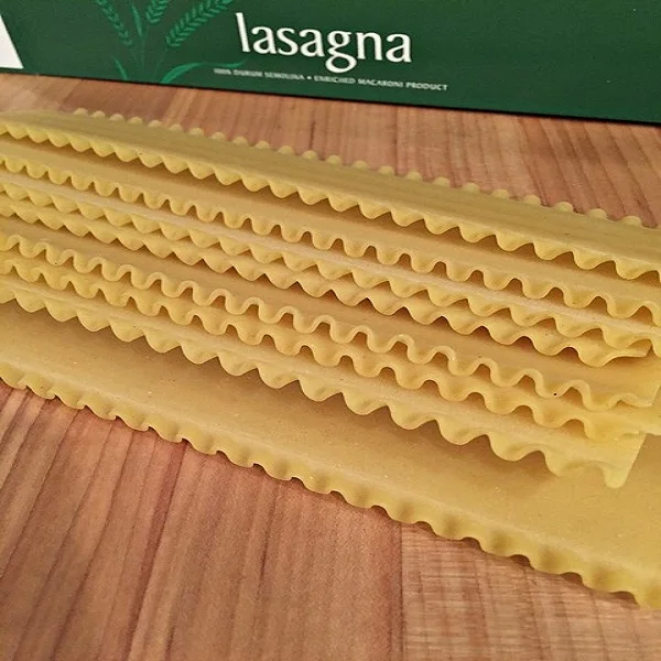 Lasagne German Noodles 17.6 ounce (Pack of 2), Fresh Gluten-Free Lasagna Sheets (6-Pack) & Pasta - Mini Lasagna Zerega 18 lb