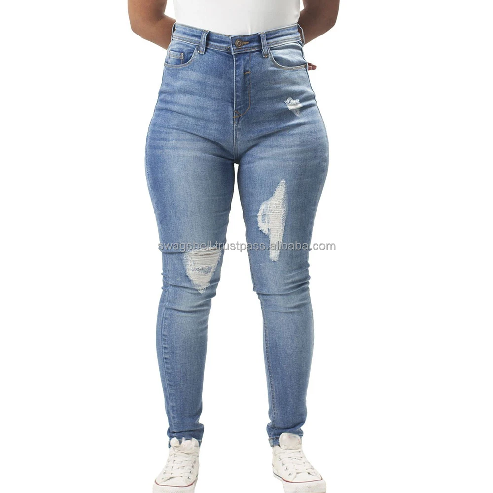 Женские джинсовые джинсы