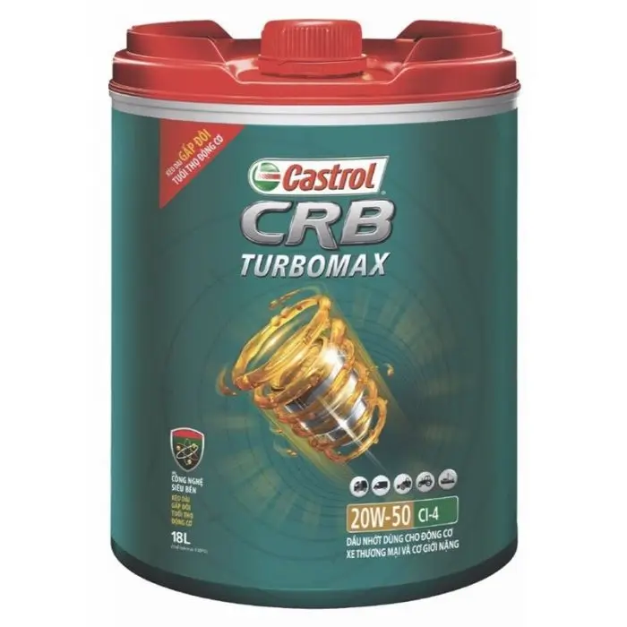 High Quality Castrol CRB TURBOMAX 18Litre Oil At Low Price