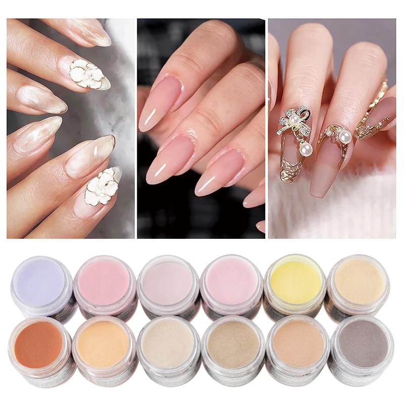 Custom Private Label 152 Colors Dipping Acrylic Powder Wholesale Private LOGO Nail Dipping Nail Acrylic Powder