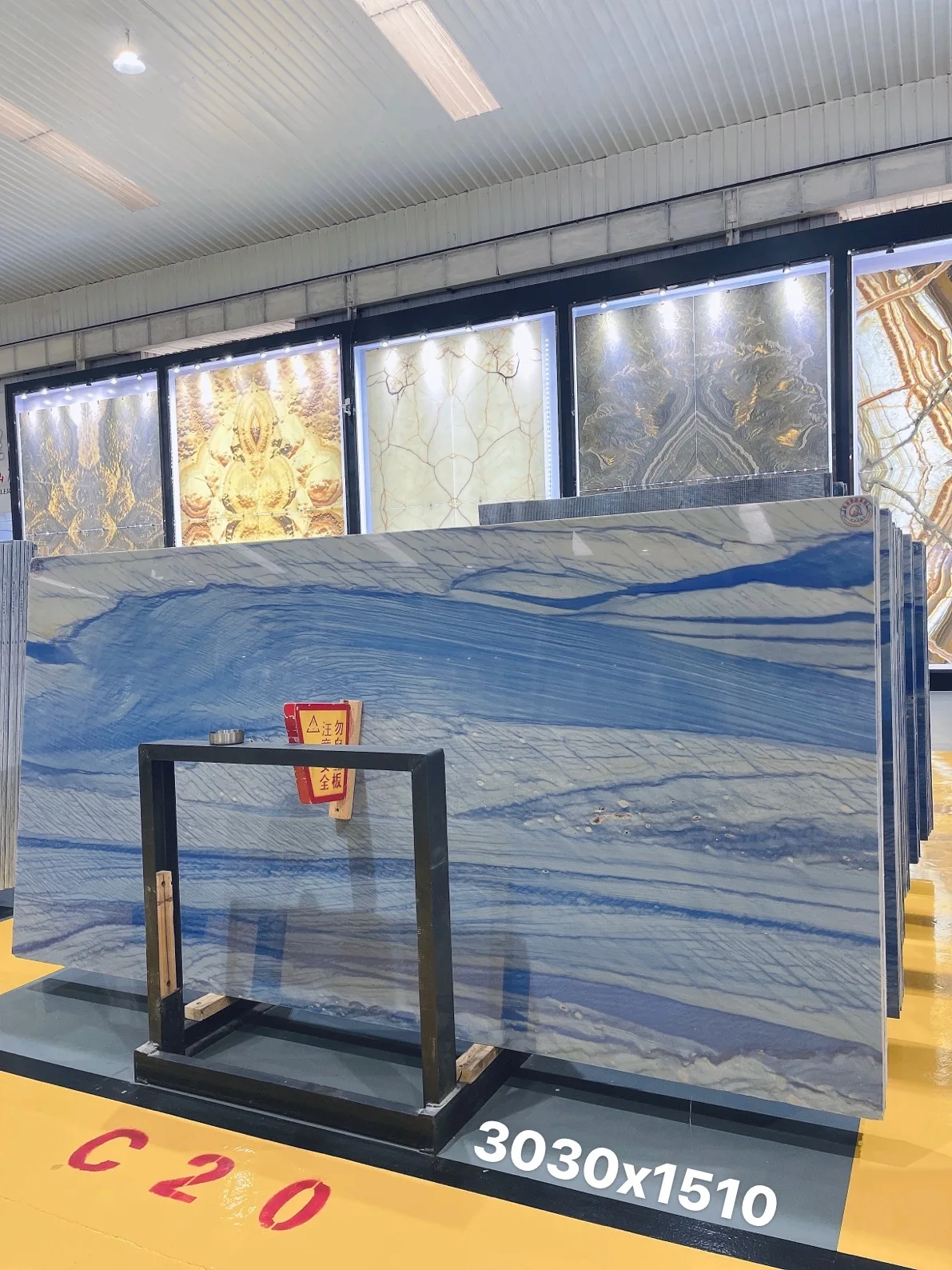 Azul Blue Macaubas Quartzite Stone Decoration Slabs