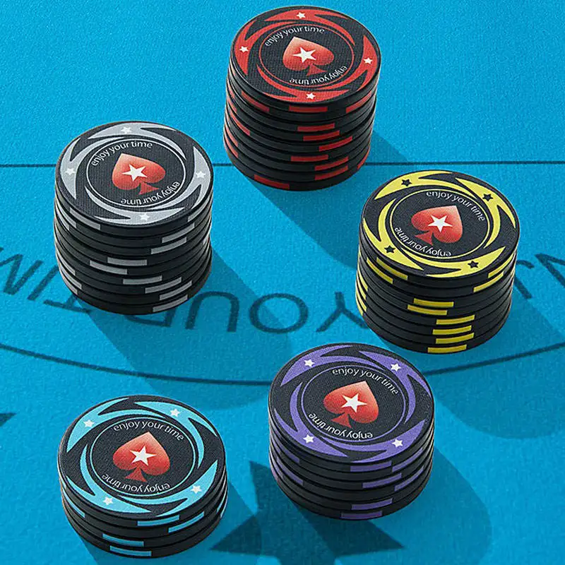 New Arrival Ultimate 10g Cash Game Bar Logo Playing Printable Manufacturing Ept Ceramic Custom Cheap Poker Chips