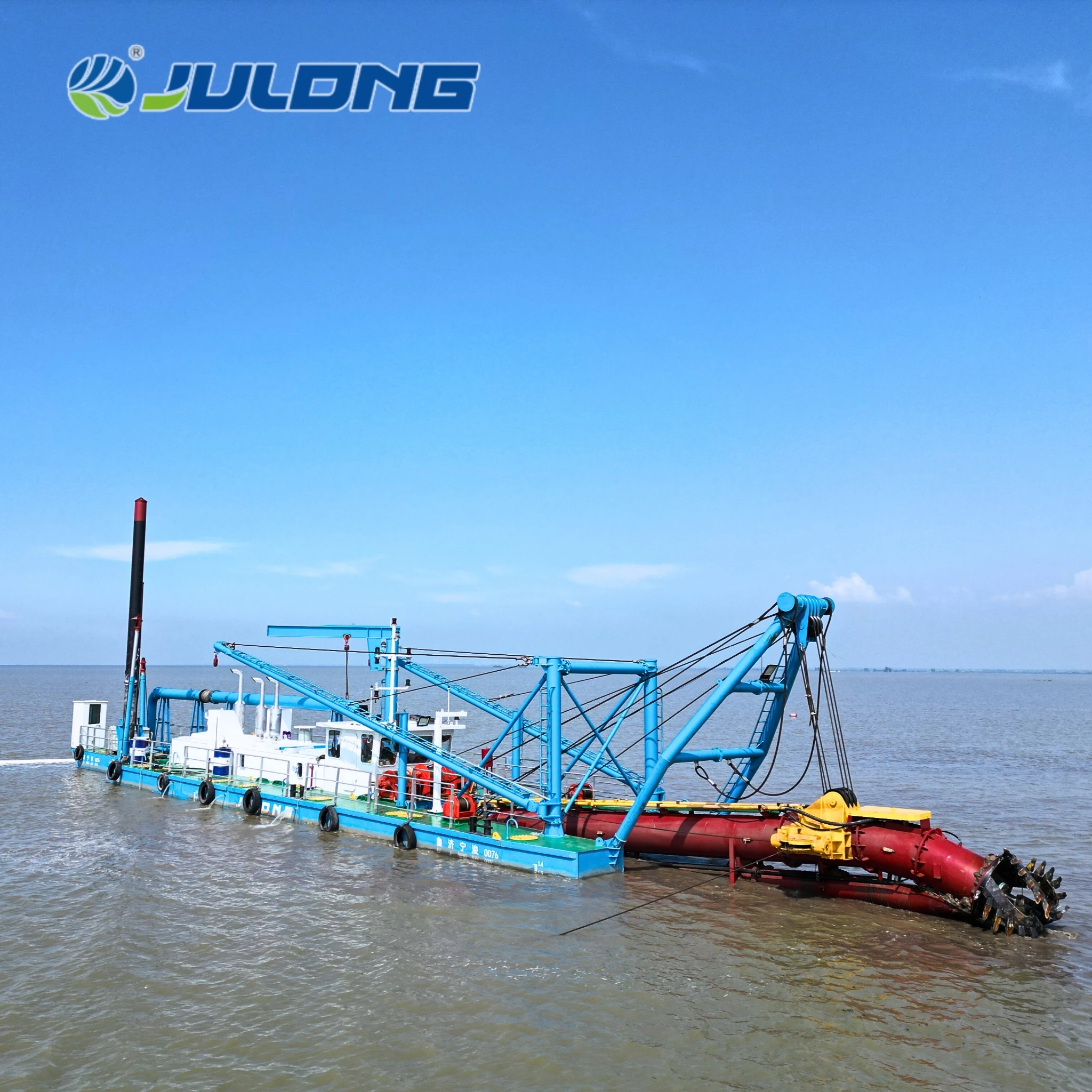 Best Selling SandingEquipment Dredger  with  New Diesel-Powered Engine Gearbox