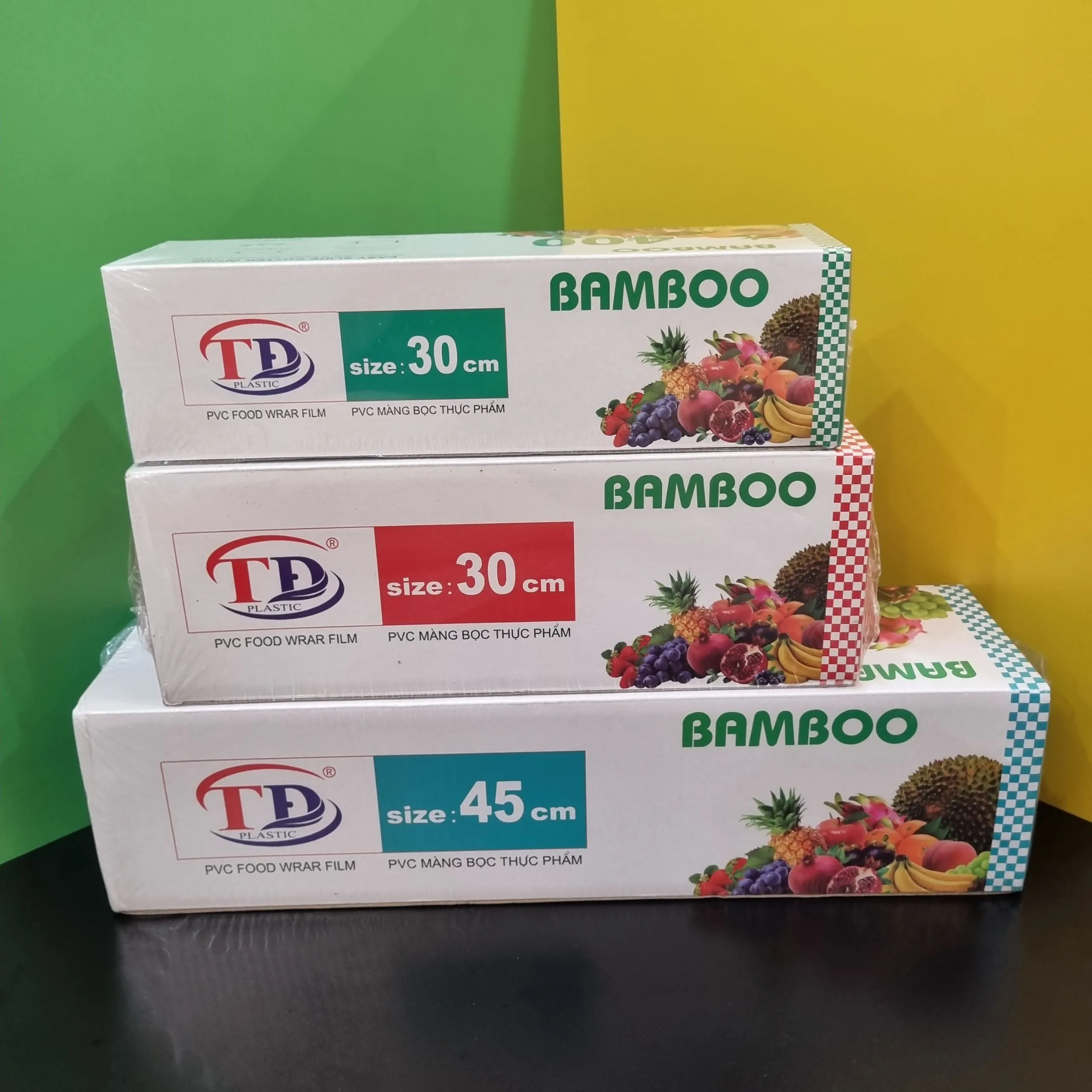 Пищевая пластиковая пленка для упаковки пищевых продуктов