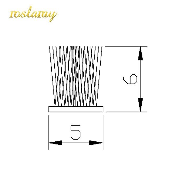 rubber weather strip Door and window sealing brush weather stripping door seal strip