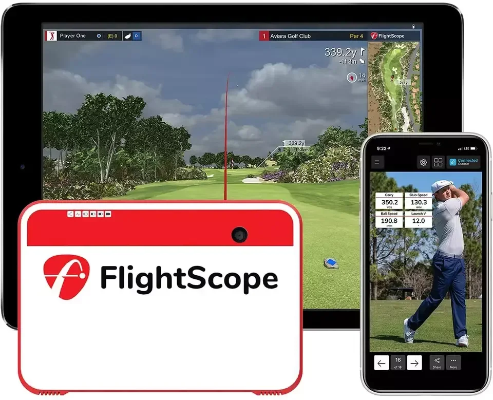 Sales Promo FlightScope Mevo+ Golf Simulator Launch Monitor With Warranty