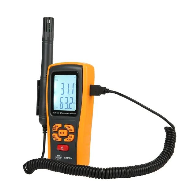 Benetech GM1361+ Digital LCD display Thermo-Hygrometer Separate Temperature & Humidity Meter
