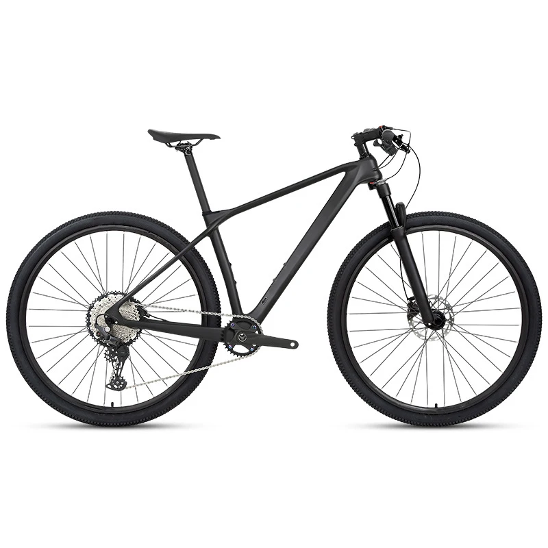 Ультра легкий 29er Hardtail MTB рама из углеродного волокна T1000 сквозной оси дисковый тормоз