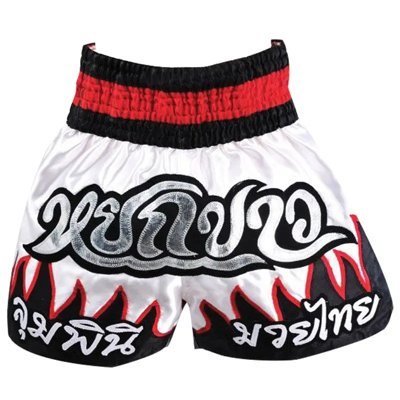 Boxing Pants Printing MMA Shorts Fight Grappling Polyester Boxing Muay Thai