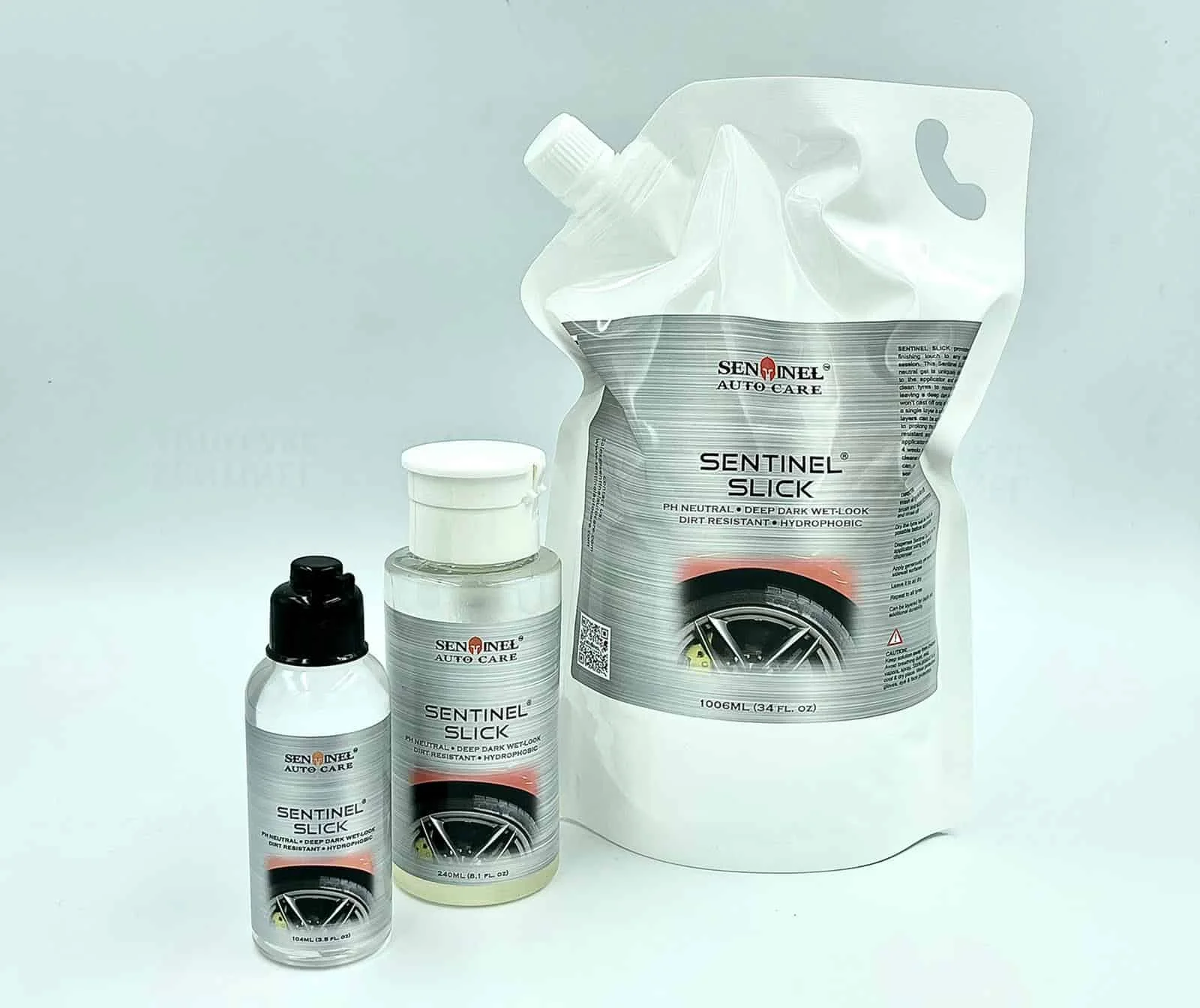 Wet-look Finishes Hydrophobic Effect Brake Dust/Dirt Resistance Milky Clear Color Slick Singapore SiO2 Tire Dressing - 4L