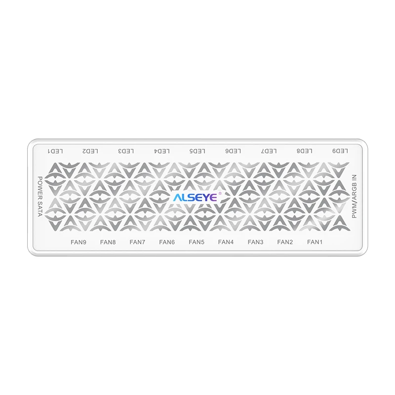 ALSYEY 5 в 3pin ARGB вентилятор Hub маленький PWM 4pin два в одном 1 Drag 9 разделитель PWM SATA контроль температуры питания подключение материнской платы