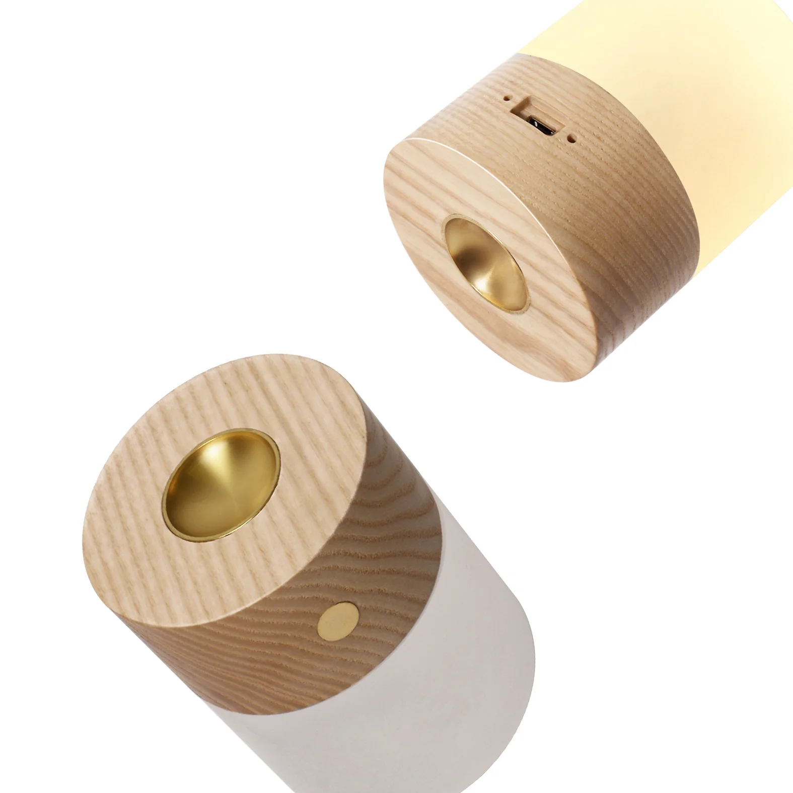 Touch Activated Aromatherapy Bedroom Table Lamp Rechargeable ABS Night Light Sensor Power Generation Mini Size Colorful Emitting