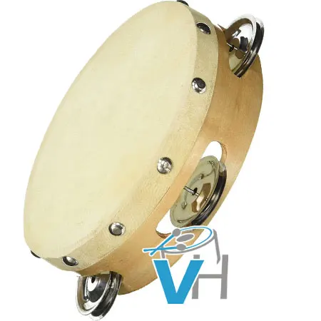 Tambourine with goat skin head