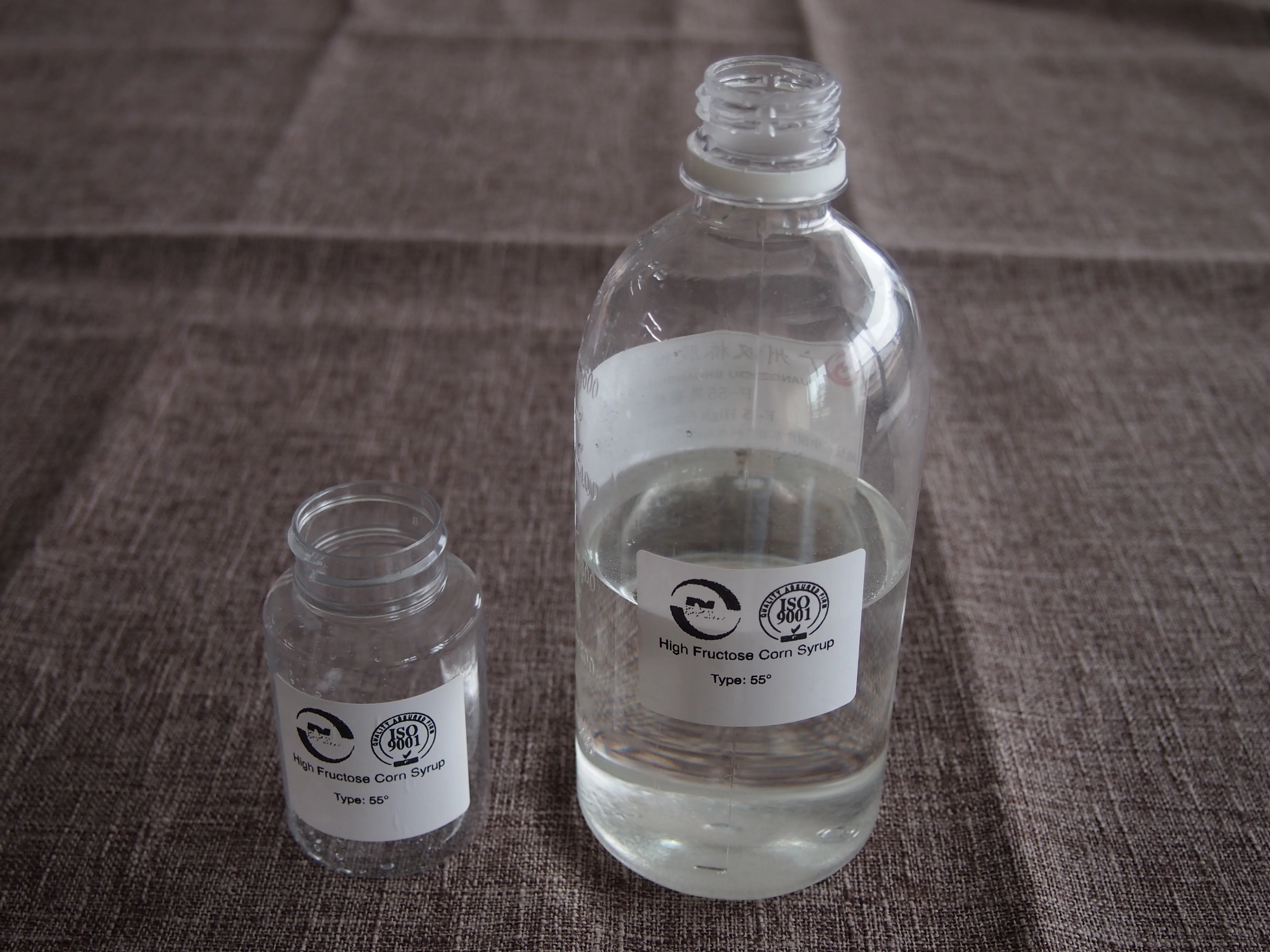 Thick silky Colorless transparent liquid F55 health food grade corn fructose syrup