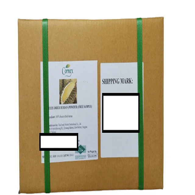 Real Taste and Mild Sweet Premix Durian Ice Cream Powder from Thailand with 15 Kg per Carton