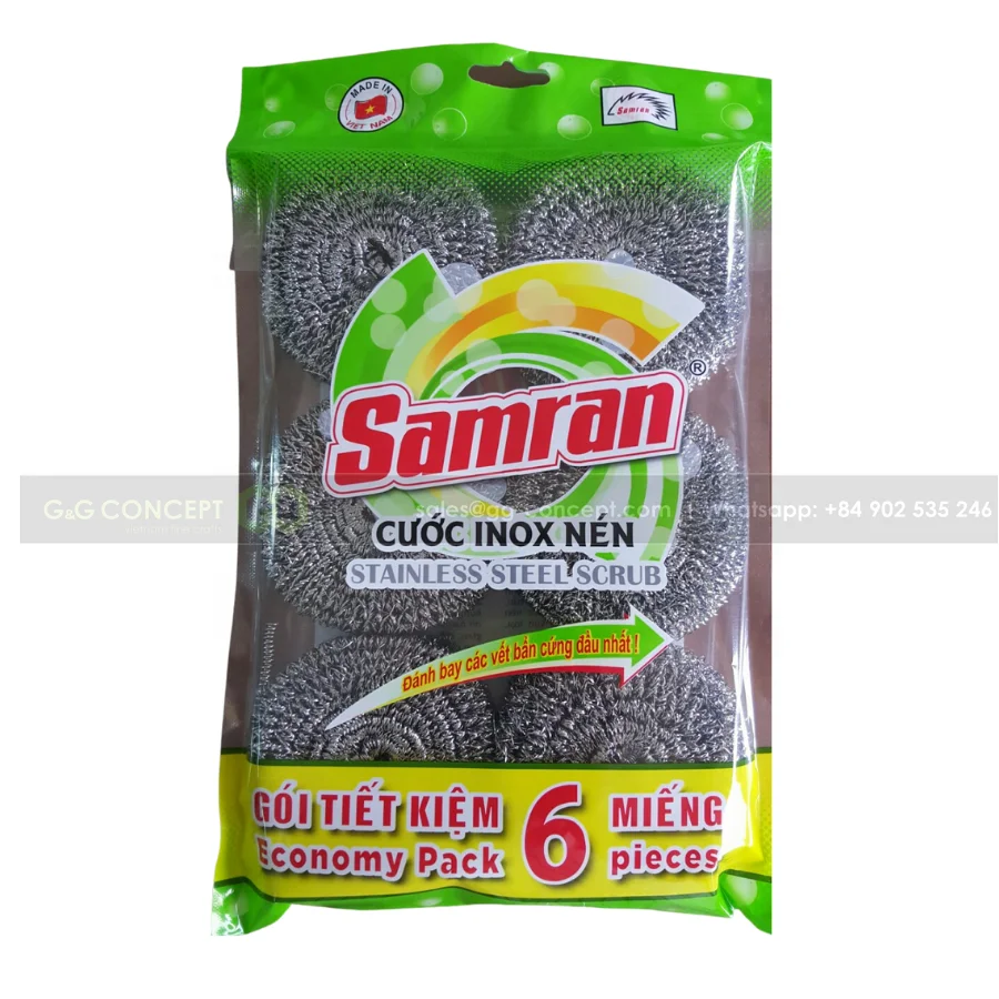 Wholesale Sustainable Cleaning Scrubber For Kitchen Multi Purpose Kitchen Cleaning Scrubber Stainless Steel Cleaning Ball Wire