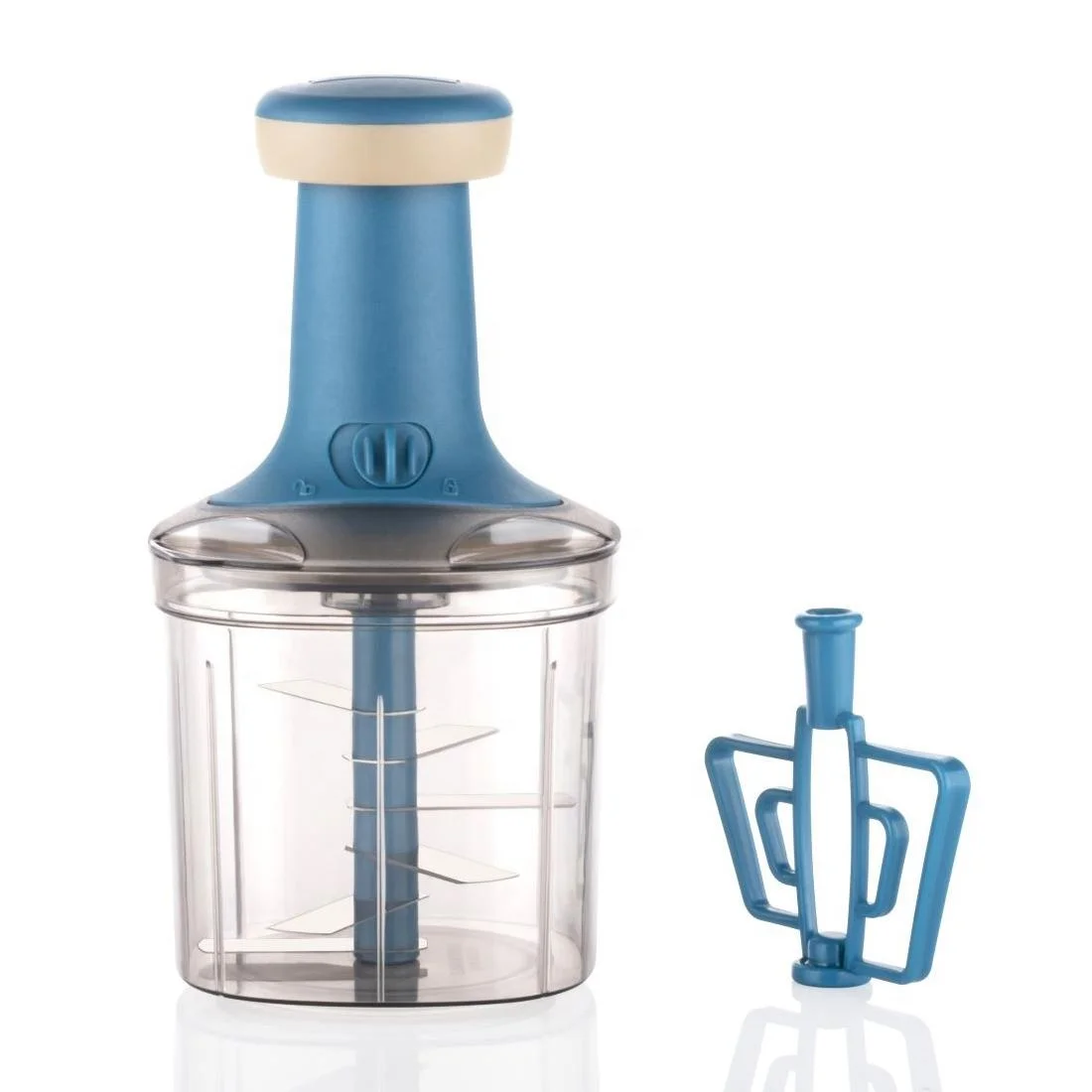 Мощная неэлектрическая Мясорубка многофункциональная измельчитель с емкостью 2 л/3 л/5 л пластиковый кухонный комбайн большой грузоподъемности