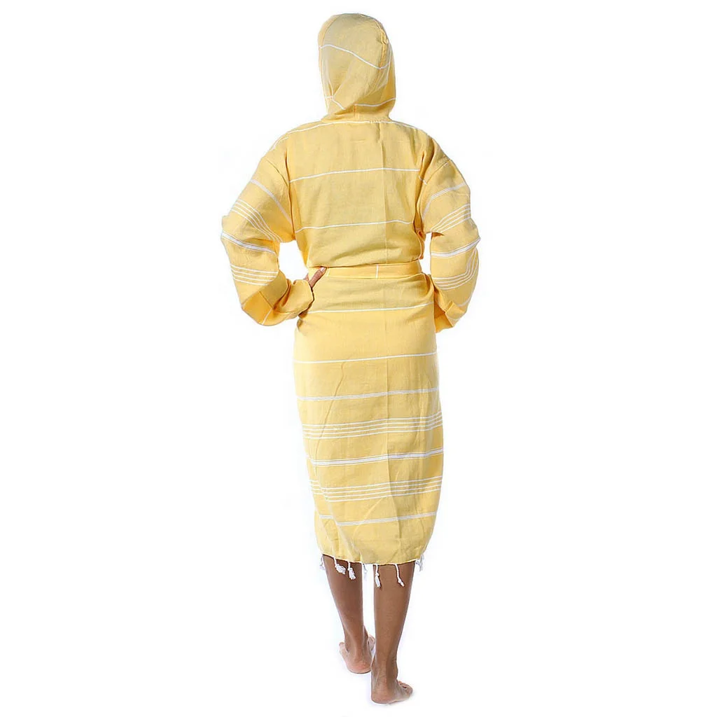 Pure Series Wholesale Luxury Robes Women Men Custom Logo 100% Turkish Cotton Absorbent Bathrobes Towels Quick Drying Absorbent