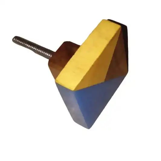 Handicraft Resin Wood Drawer Door Cabinet Knobs & Pull Handle Door Knobs at Low Price in India