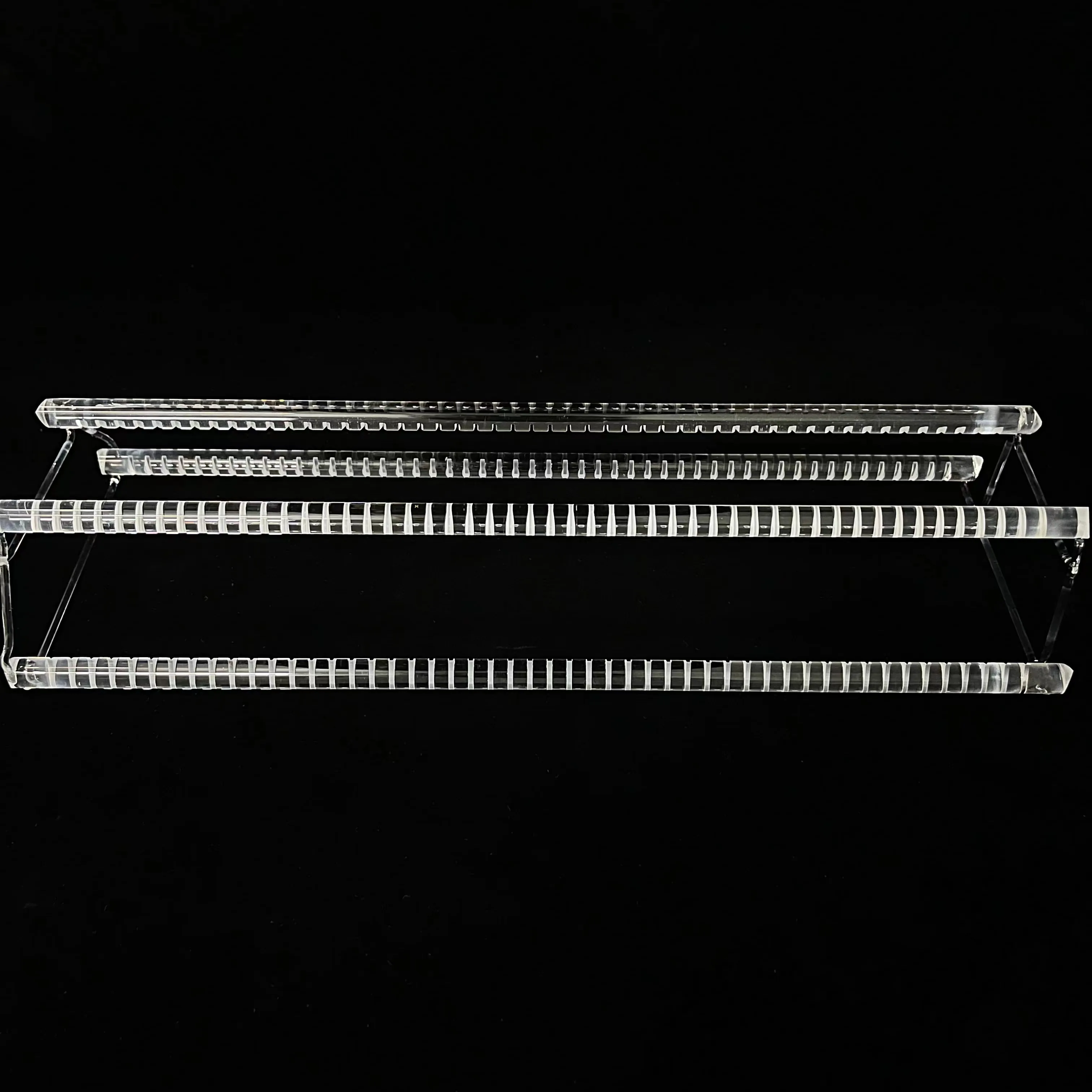 Quartz Wafer Boat For  Experiments Wafer Carrier  Clear Quartz Glass Boat Quartz Instrument