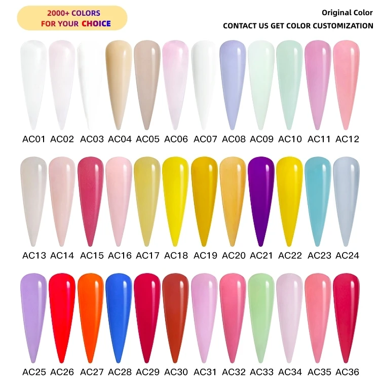 Custom Private Label 152 Colors Dipping Acrylic Powder Wholesale Private LOGO Nail Dipping Nail Acrylic Powder