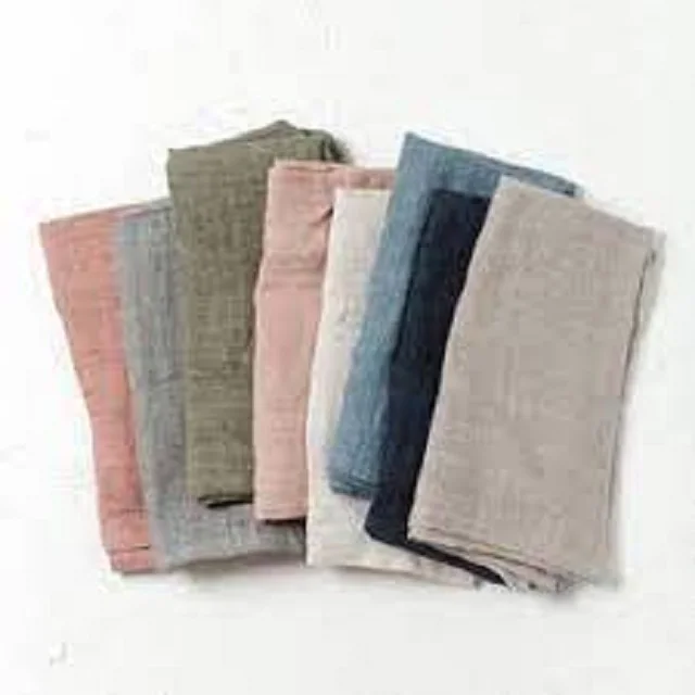 LINENnapkin monogrammelinennapkin льняные салфетки для стола с камнями Промытые смешивания Рождественские