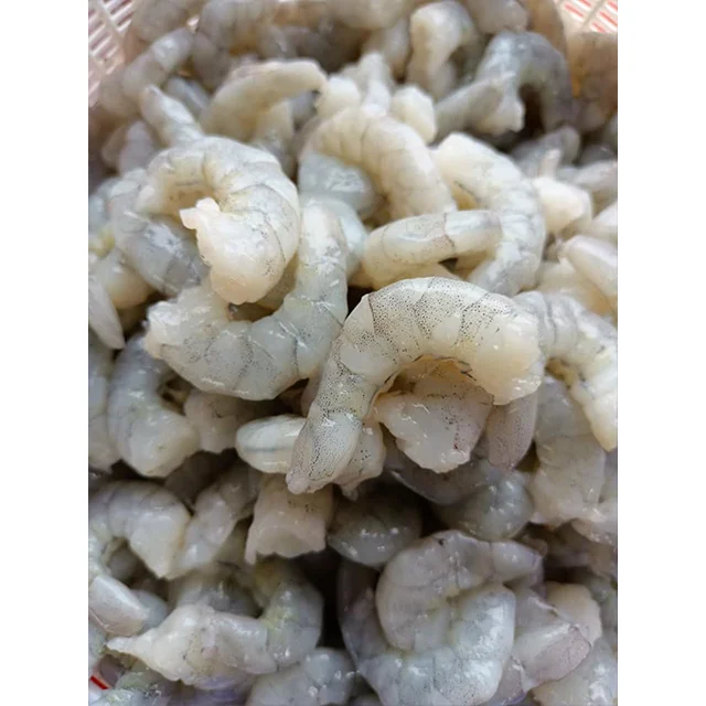 Market Wholesale Quality Product Peel Undeveined Frozen Shrimps Bag Red Bulk Style Packaging Color Package Weight Shelf Headless